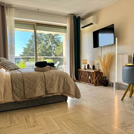My Resid Appart Cannes Marina Vue Piscine Mandelieu 外观 照片