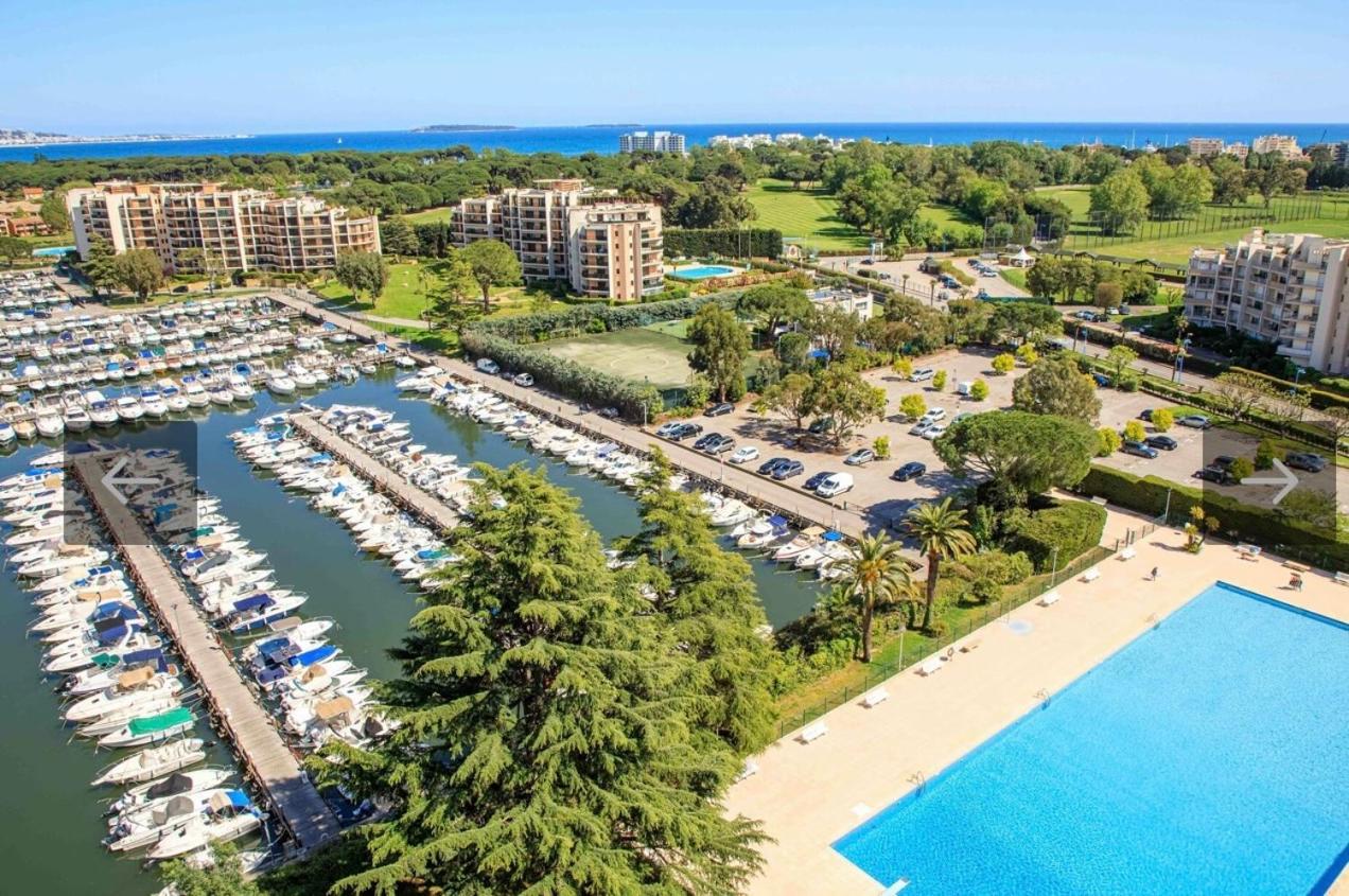 My Resid Appart Cannes Marina Vue Piscine Mandelieu 外观 照片